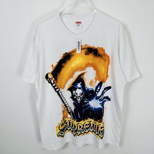 シュプリームコピー SUPREME アメリカンストリートスタイル デスプリント半袖Tシャツ
