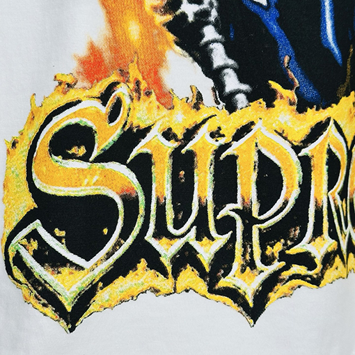 シュプリームコピー SUPREME アメリカンストリートスタイル デスプリント半袖Tシャツ