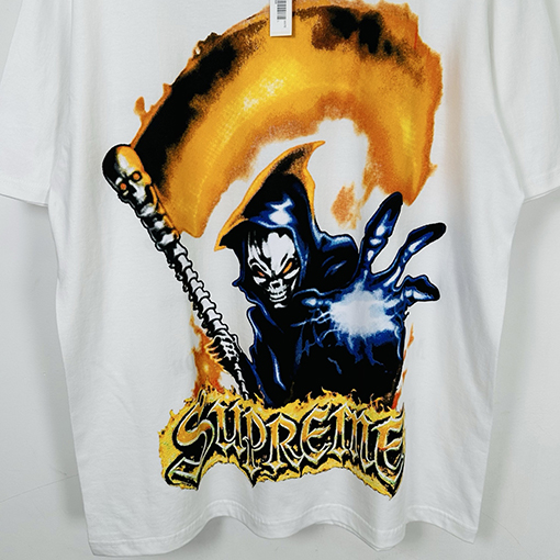 シュプリームコピー SUPREME アメリカンストリートスタイル デスプリント半袖Tシャツ