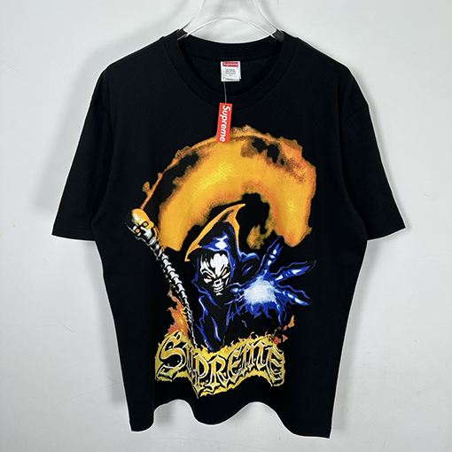 シュプリームコピー SUPREME アメリカンストリートスタイル デスプリント半袖Tシャツ