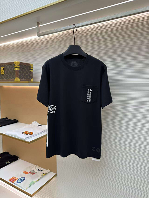 クロムハーツコピー クラシックプリント半袖Tシャツ