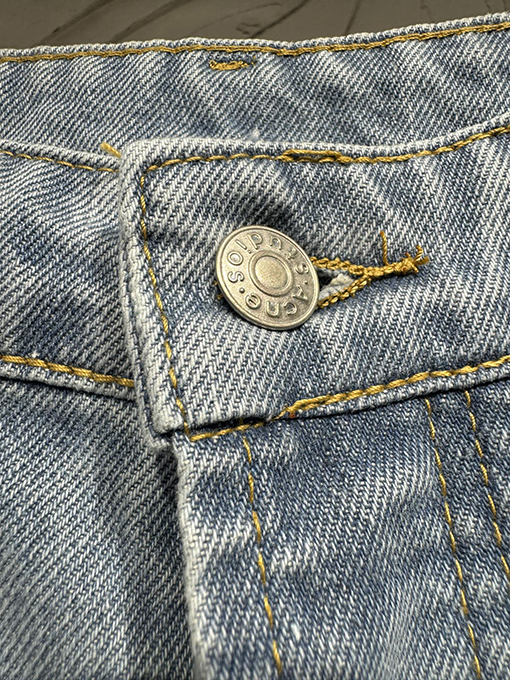 アクネストゥディオズ PatcDistressed Jeans FEah ウォッシュのダメージジーンズ