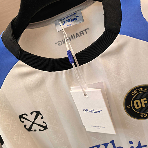 オフホワイト偽物 Off White 限定フットボール長袖ジャージ