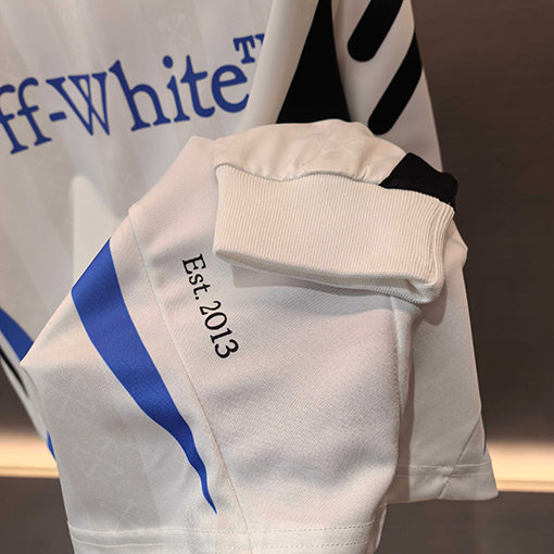 オフホワイト偽物 Off White 限定フットボール長袖ジャージ