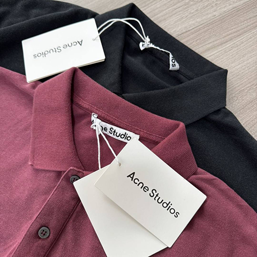 アクネストゥディオズ Acne Studios 最新の半袖ポロシャツ