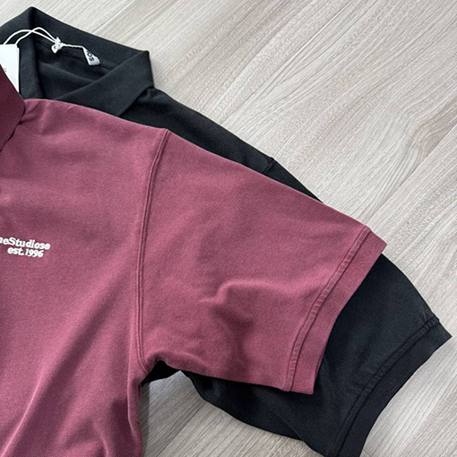 アクネストゥディオズ Acne Studios 最新の半袖ポロシャツ