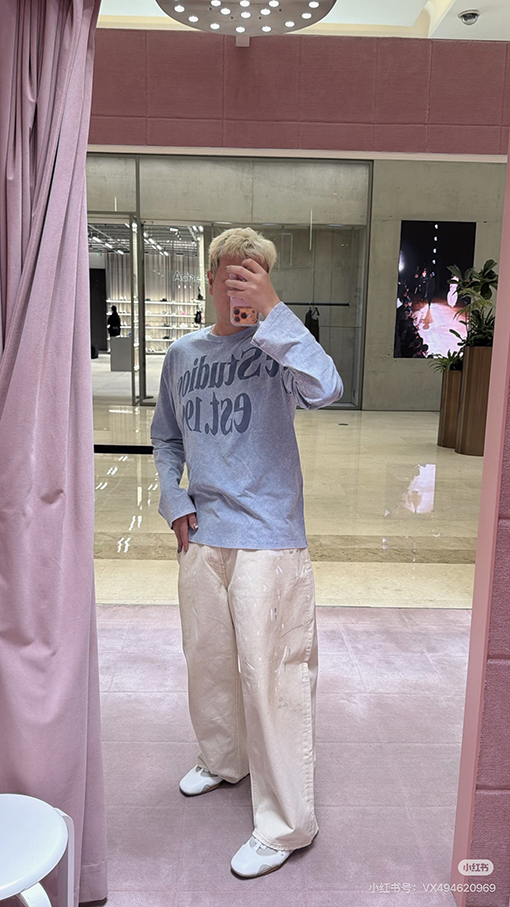 アクネストゥディオズ長袖シャツコピー Acne Studios 新作プリント長袖シャツ