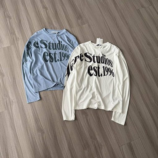 アクネストゥディオズ長袖シャツコピー Acne Studios 新作プリント長袖シャツ