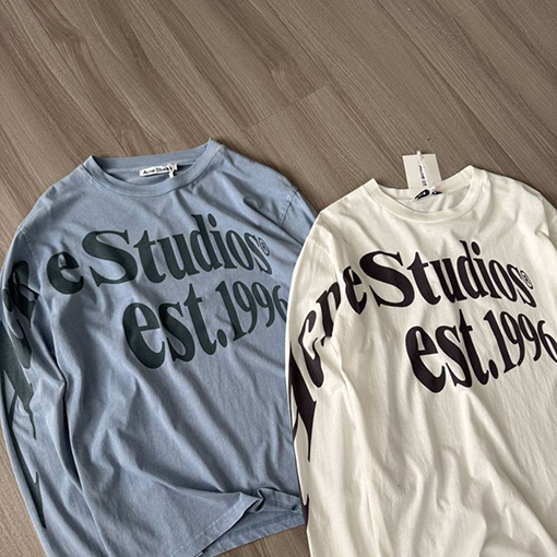 アクネストゥディオズ長袖シャツコピー Acne Studios 新作プリント長袖シャツ