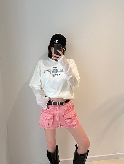 アクネストゥディオズ Acne Studios 新スタイルのフェイクツーピース長袖シャツ