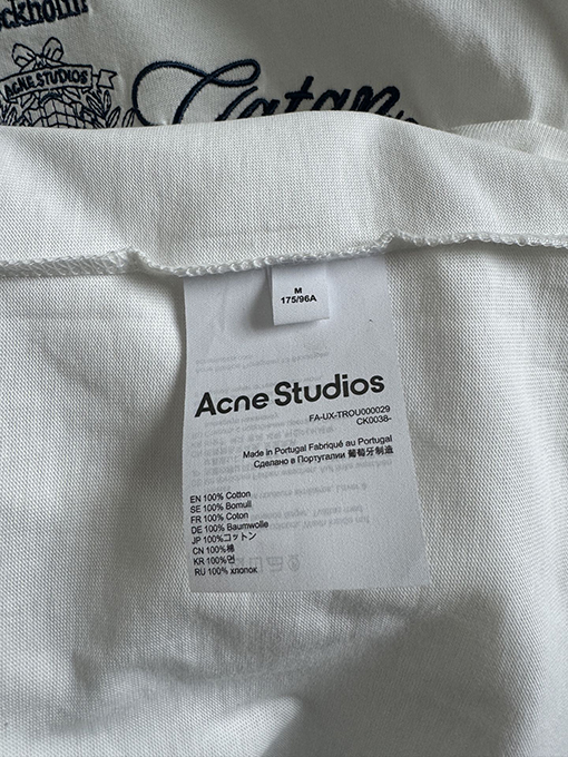 アクネストゥディオズ Acne Studios 新スタイルのフェイクツーピース長袖シャツ