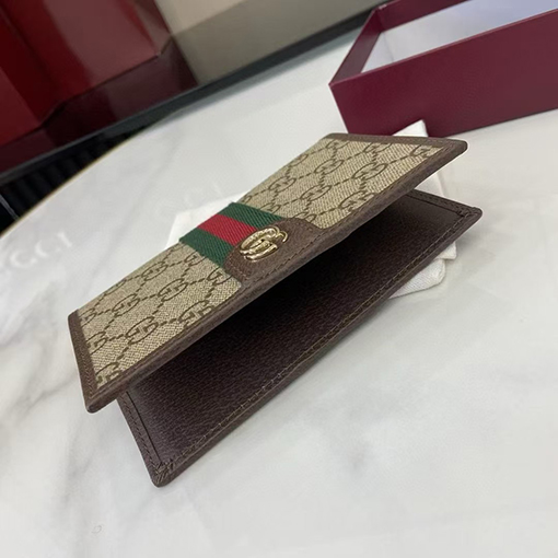 グッチ Ophidia GG Supreme パスポート保護カバー