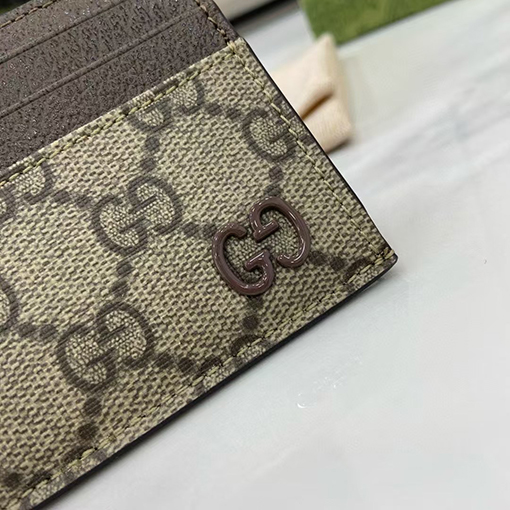 グッチ Supreme GG ディテールカードホルダー