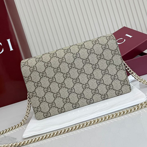 グッチ GG Marmont レディースシリーズチェーンウォレット