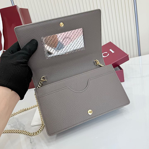 グッチ GG Marmont レディースシリーズチェーンウォレット