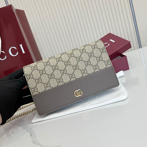 グッチ GG Marmont レディースシリーズチェーンウォレット