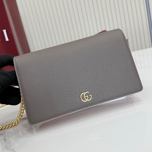グッチコピー GG Marmont レディースクラシックシリーズチェーンウォレット