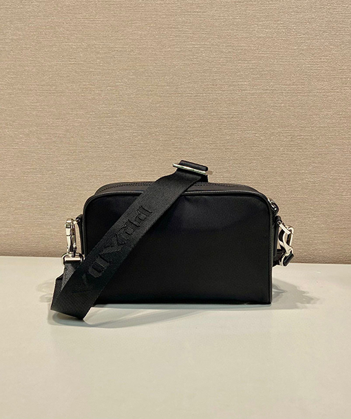 プラダスーパーコピー Re-Nylon クロスグレイン牛革コルクショルダーバッグ