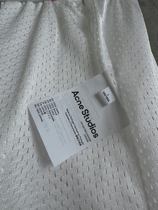 アクネストゥディオズ Acne Studios 1996 青と黒の限定ジャージとショーツ