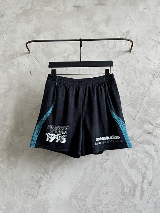 アクネストゥディオズ Acne Studios 1996 青と黒の限定ジャージとショーツ