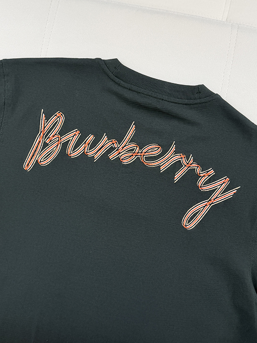 バーバリー BURBERRY 刺繍ロゴ入り長袖シャツ