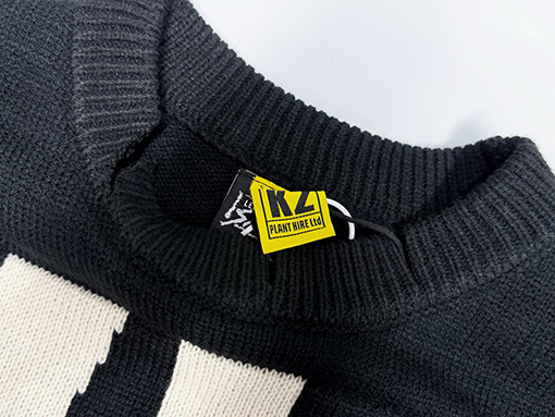 セント マイケルコピー Saint KLF 破壊するクルーネックセーター
