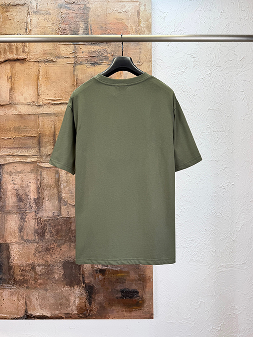 ディオール 額縁型ハチドリ刺繍入り半袖Tシャツ