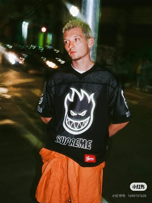 シュプリーム Supreme リトル・ファイヤーマン・シリーズの半袖ジャージ