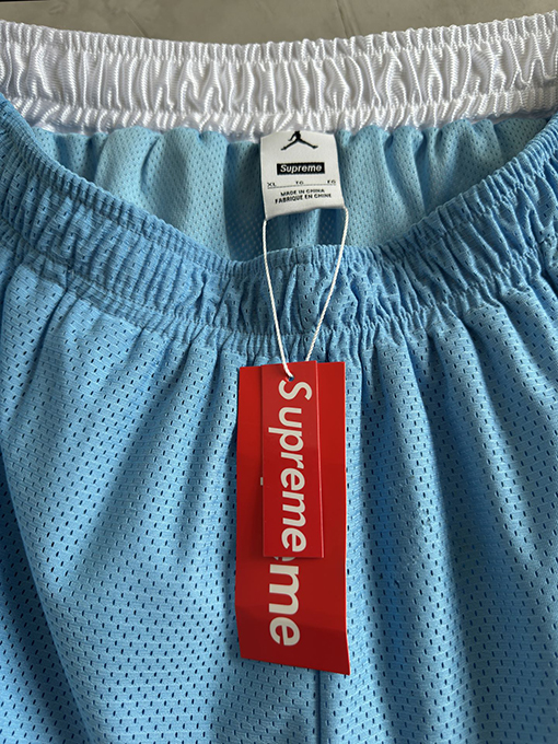 シュプリーム Supreme コラボレーション ピンクオリーブ ショーツ チームジャージ