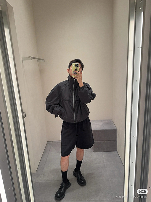 アクネストゥディオズコピー Acne Studios 1996 大きなラペルのショートジャケット