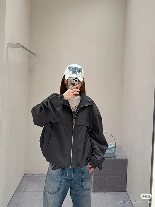 アクネストゥディオズコピー Acne Studios 1996 大きなラペルのショートジャケット