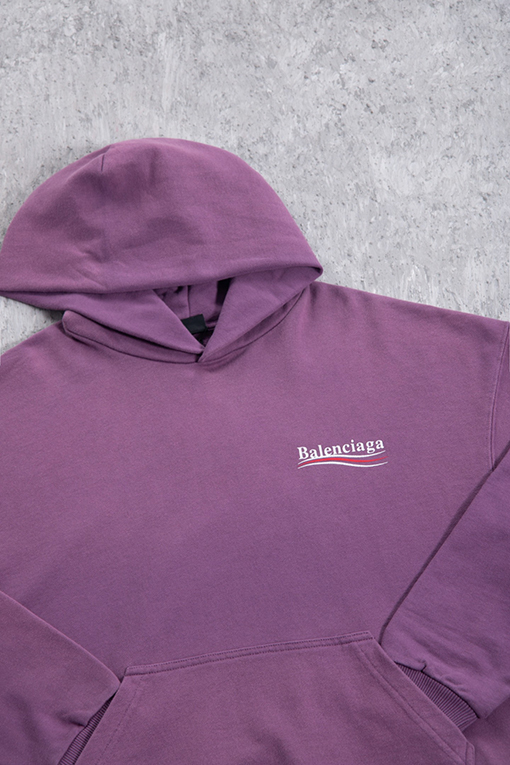 バレンシアガ偽物 Balenciag コーラ文字入りパーカー
