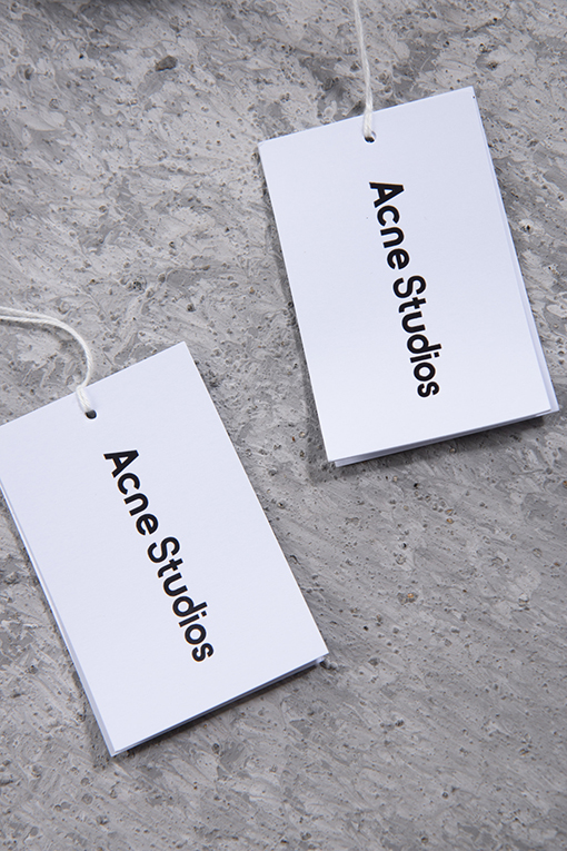 アクネストゥディオズ Acne Studios ストックホルムレタードローストリングストレートレッグパンツ