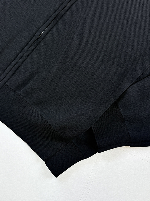 アクネストゥディオズ Acne Studios レターロゴ入りレザージップアップニットセーター