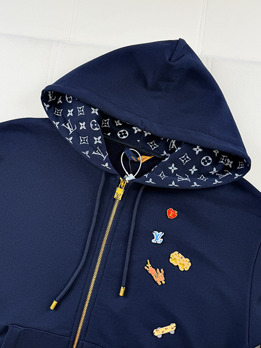 ルイヴィトン CVD ジップアップパーカー