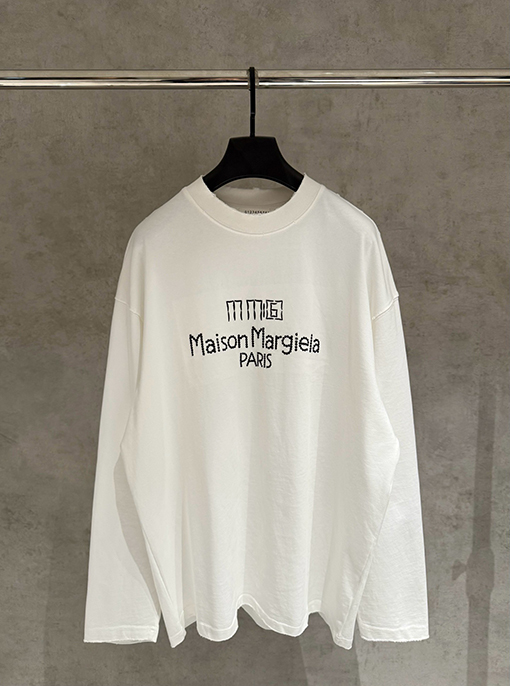 マルタンマルジェラ偽物 MM6 Maison Margiela 厚の長袖スウェットシャツ