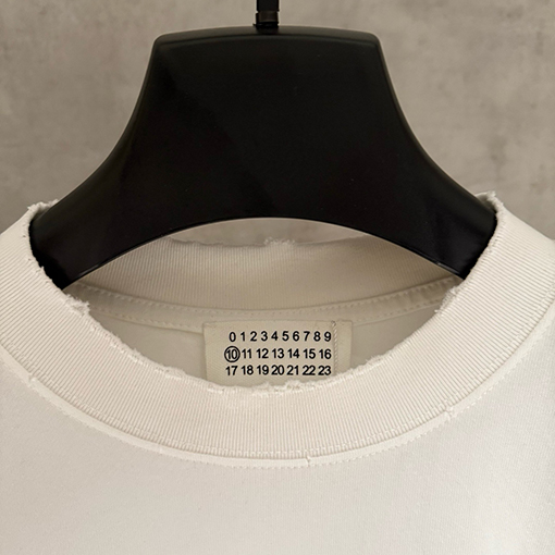 マルタンマルジェラ偽物 MM6 Maison Margiela 厚の長袖スウェットシャツ