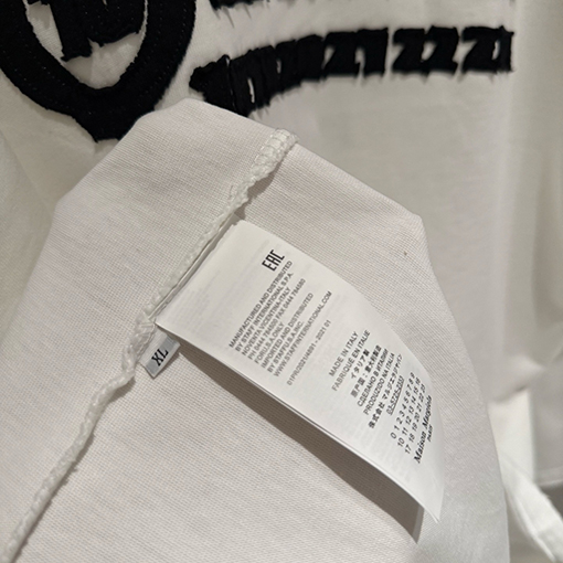マルタンマルジェラ偽物 MM6 Maison Margiela 厚の長袖スウェットシャツ