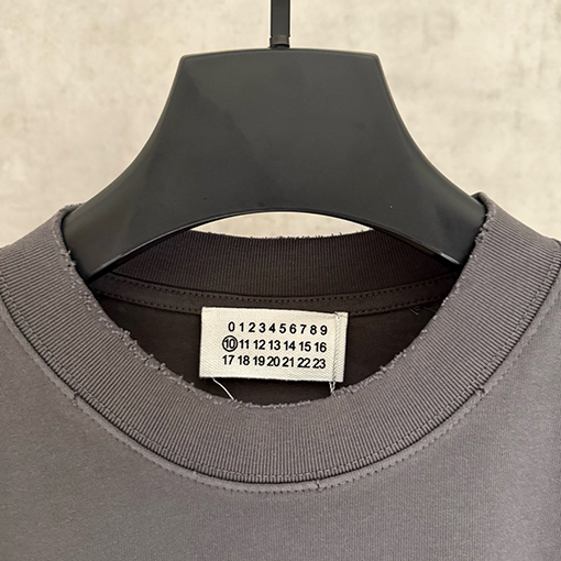 マルタンマルジェラ偽物 MM6 Maison Margiela 厚の長袖スウェットシャツ