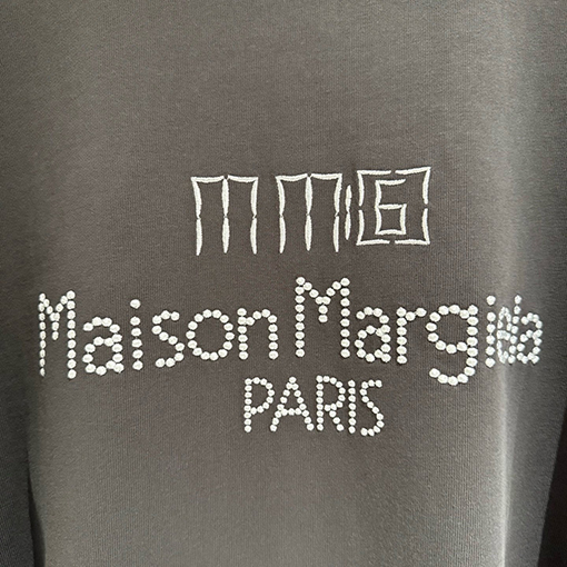 マルタンマルジェラ偽物 MM6 Maison Margiela 厚の長袖スウェットシャツ