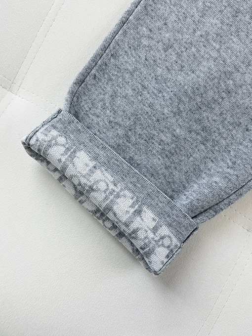 ディオール 刺繍入りジャカード混紡スポーツパンツ