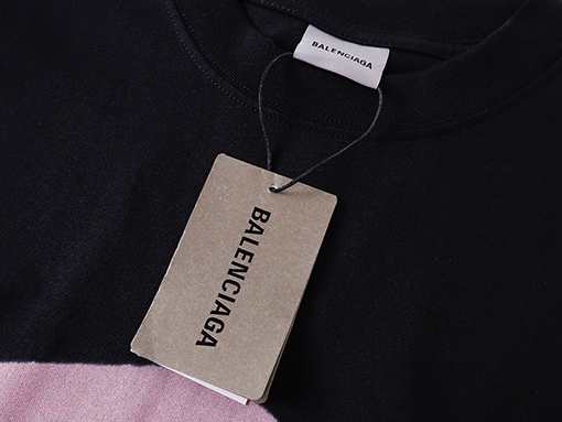 バレンシアガ偽物 BALENCIAGA 文字刺繍入り3Mダイレクトプリント長袖シャツ
