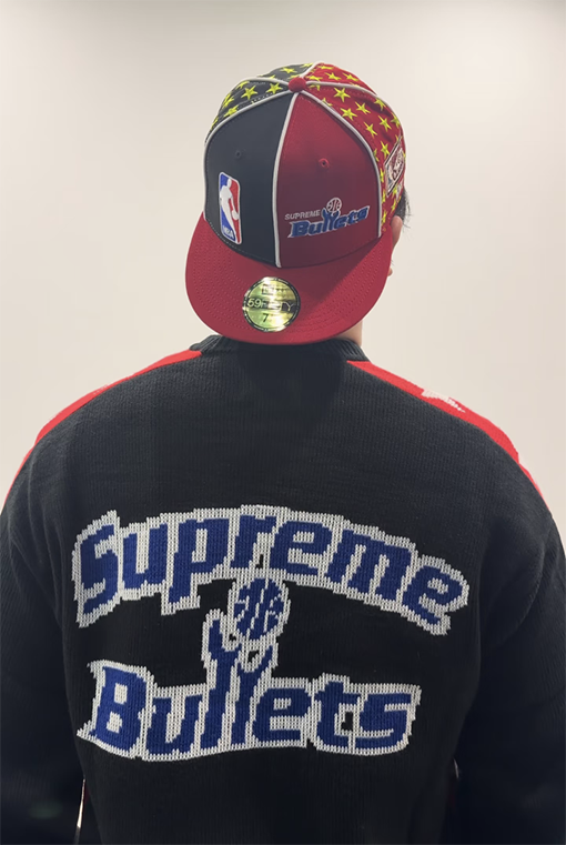 シュプリームクルーネックセータースーパーコピー Supreme バレットチーム レトロ スポーティ クルーネックセーター