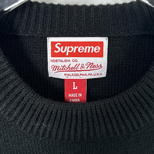 シュプリームクルーネックセータースーパーコピー Supreme バレットチーム レトロ スポーティ クルーネックセーター
