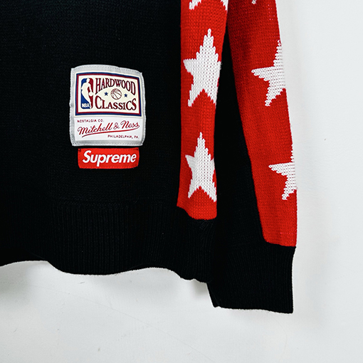 シュプリームクルーネックセータースーパーコピー Supreme バレットチーム レトロ スポーティ クルーネックセーター