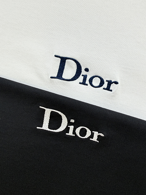 ディオールコピー Dior ロゴ刺繍入り長袖シャツ