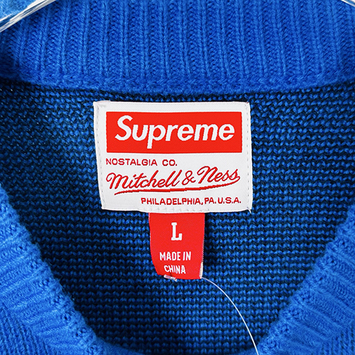 シュプリーム偽物 Supreme ゴールドラッシュシティスカイラインクルーネックセーター