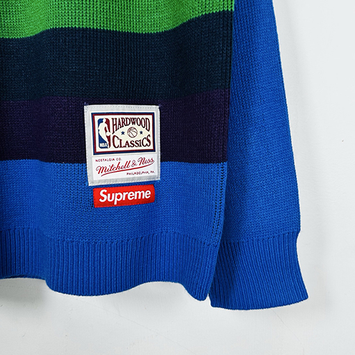 シュプリーム偽物 Supreme ゴールドラッシュシティスカイラインクルーネックセーター