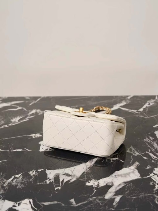シャネル レディーススタイリッシュなチェック柄ショルダーバッグ
