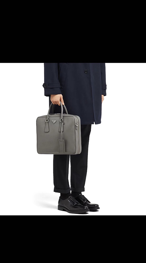 プラダ Saffiano 最新のメンズバッグ